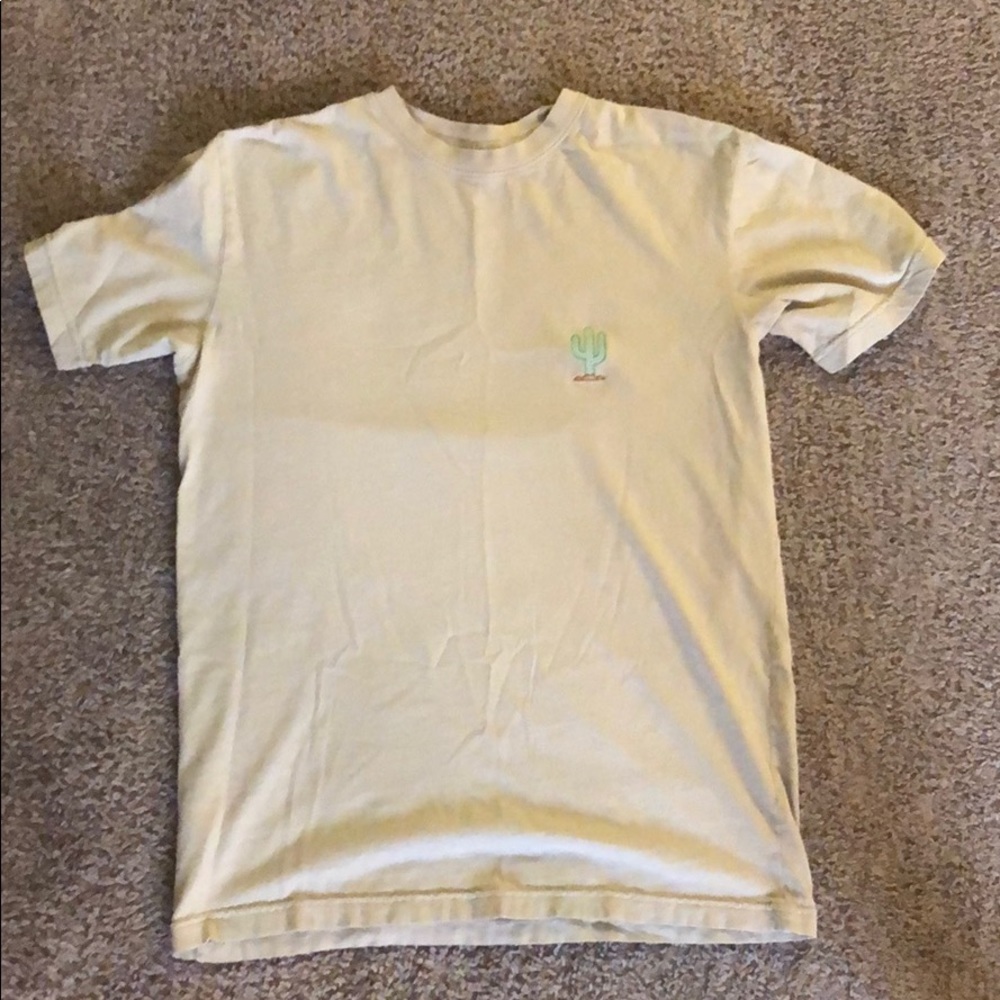 Tan graphic tee